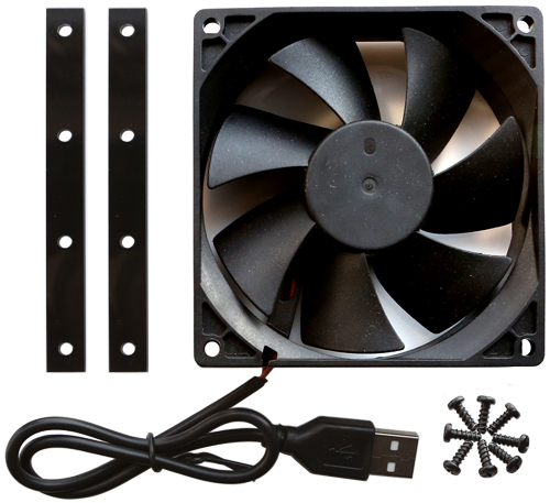 (DISCONTINUED)92x92x25mm USB Cooling Fan